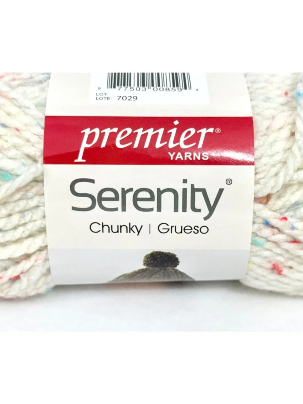 Premier Yarns Serenity Chunky Speckled Yarn Aran 109 Yds Each - Two New Skeins
